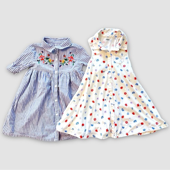 🌼 Old Navy Girls Dress Bundle Size 4 🌼 - Picture 1 of 1